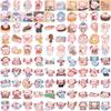 100 Cute Animals Axolotl Graffiti Stickers Decorate Guitar Notebook Suitcase DIY Waterproof