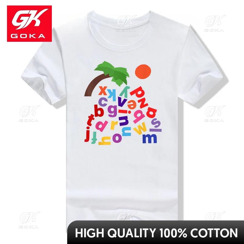 

Alphabet Boom Tree TShirt Humor Funny Alphabet Letters Printed Graphic Tee Tops Gifts Summer Fashion Cool Short Sleeve Blouses S