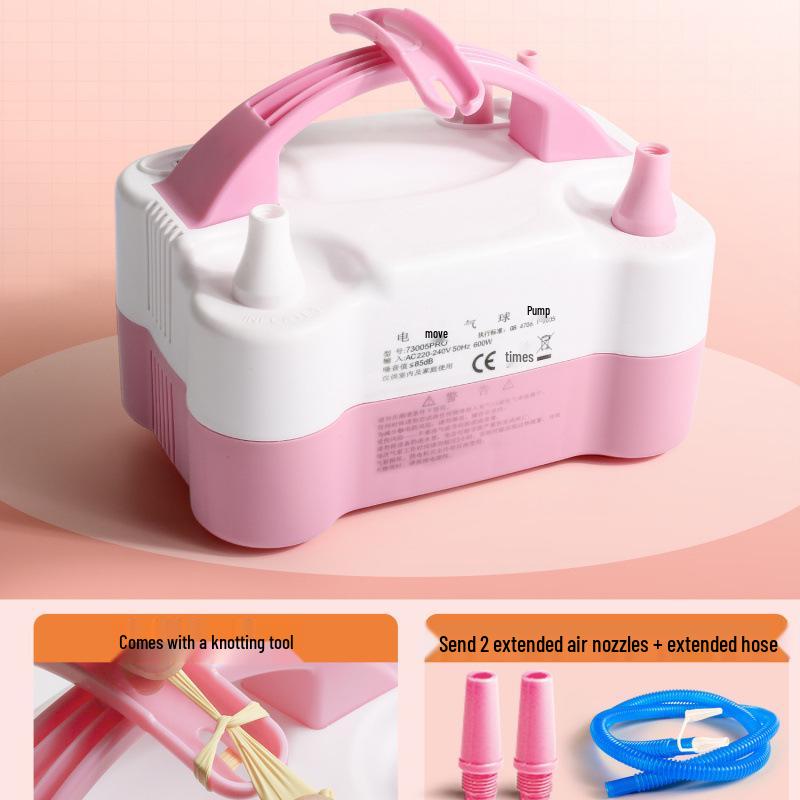 Automatic Electric Balloon Inflator Pump - Dual Mode: Manual & Electronic - Free Shipping