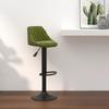Day and Night - Day and Night Light Green Velvet Kitchen Stool
