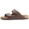 Birkenstock Arizona Trendy Soft Comfortable Breathable Slide Sandals Unisex Sandals Dark-Brown 0051703