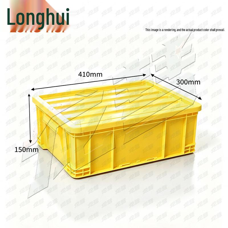 Longhui Plastic Storage Crate with Lid