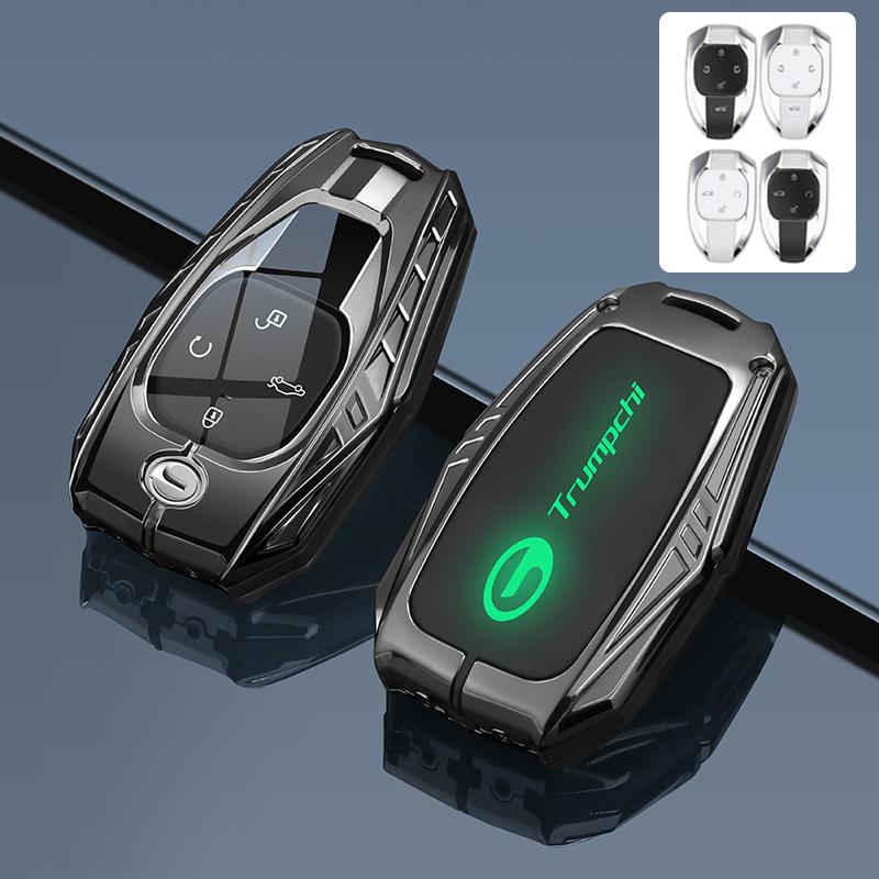 

Car Zinc Alloy Key Case Holder Cover For Gac Trumpchi Gs7 Gs8 Gm8 Gs5 Ga6 Gm6 Gn8 Empow J15 J16 Interior Accessories