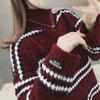 Korean Style High Collar Loose Knit Sweater - Autumn/Winter Women's Fashion