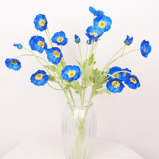 Flor Artificial Flor de Seda Falsa Realista Hogar Oficina Boda Fiesta Interior Exterior Decoración de Plantas de Floración Falsa