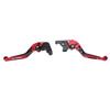2 Pcs Foldable Clutch Brake Lever 6 Gear Adjustable Folding Brake Handle Lever for MSX 125 GROM 2014 To 2023
