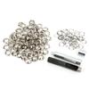 12mm Metall Nieten Messing Ösen Kit Schuhe Tasche Kleidung Zubehör