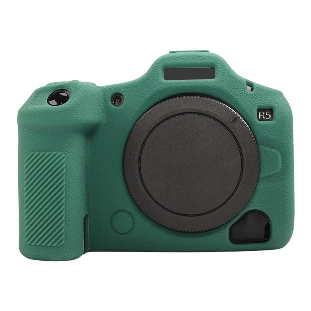 Für Canon EOS R5 Mark II Texturierte Kameratasche Kratzfeste Silikon-Schutzhülle