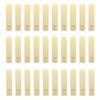 10Pcs Tenor Saxophone Reeds Set Bb Key Sax Replacement Parts Accessories Non Deform with Plastic Box