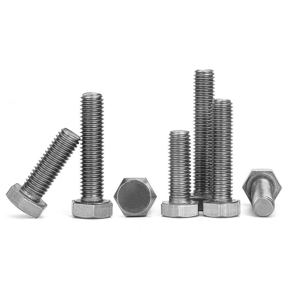 Universalschrauben M7 Sechskant-Zylinderkopfschrauben 1,0 mm Steigung Feingewinde Edelstahlschraube (M7x20-1.0 / SS)