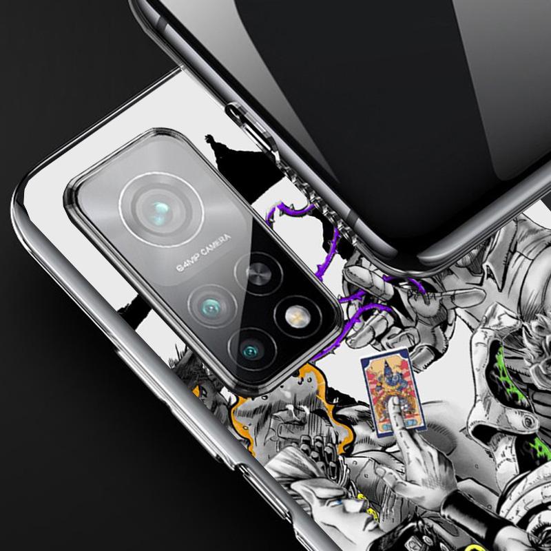 JoJo's Bizarre Adventure Stardust Crusaders Phone Case For Xiaomi Redmi Note 15 14 13 12S 12 11 Pro Plus 14S 11S 11E 10 10S 11T