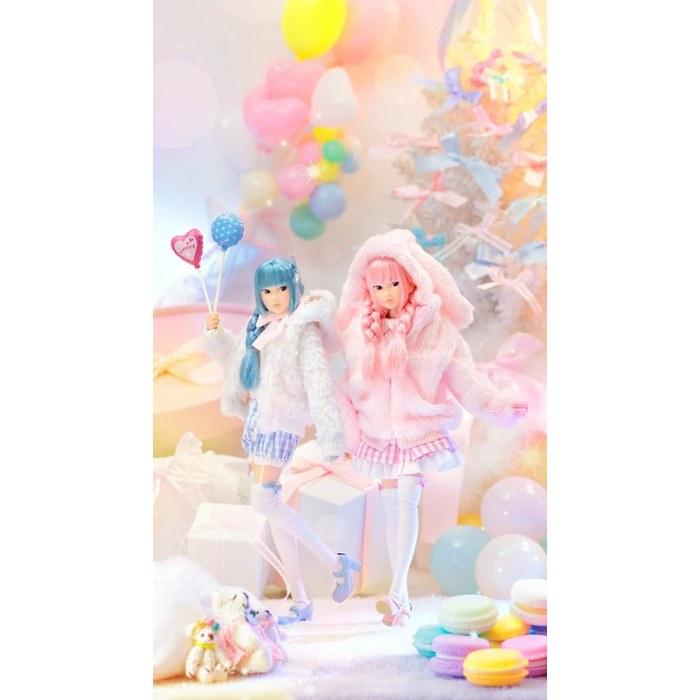 momoko DOLL Baby Chitchi Idol Pink PVC Doll