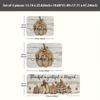 Pumpkin Kitchen Mat Soft Non Slip Flannel Dining and Living Room Mat Easy To Clean Perfect for Families and Thanksgiving Parties