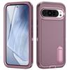 Coque robuste en silicone à armure lourde pour Google Pixel 9 /9 Pro / 9 Pro XL Robuste Protection Lourde avec Support Housse antichoc