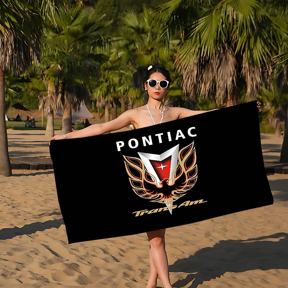 Pontiac Firebird Trans Big Microfiber Beach Towels Quick Dry Towel Sand Beach Towels Pool Towel for Travel Swim Pool Yoga