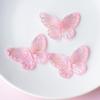 Colorful Butterfly Accessories, Hair Accessories, Perforated Shoes, Cream Glue DIY Material