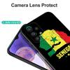 Black Tpu Case For OPPO A16 A16S A55 A94 F17 F19 Pro Reno 4 5 Lite 6 4G 5G senegal flag