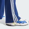 Adidas Originals Premium Crepe Track Suit Pants Three Stripe Color Block Straight Leg Knit Sports Pants Women Bottoms Dark-Blue IR6125