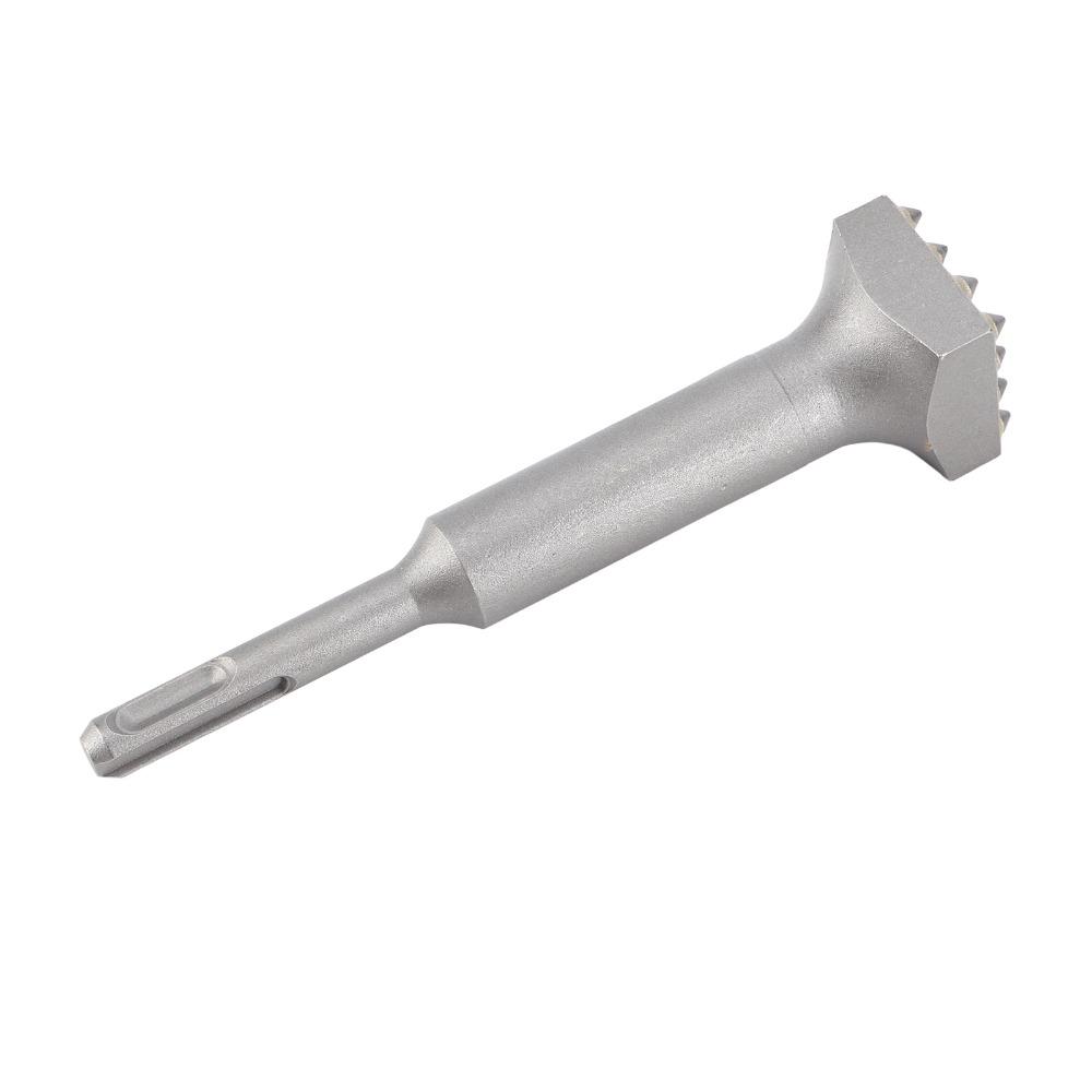 SDS Plus Shank Bush Hammer Bit Concrete Coating Remove Tool  Concrete Surface Preparation