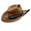 Cowboy Wind Sheep Felt Hat, Solid Color With Decorative Felt Hat