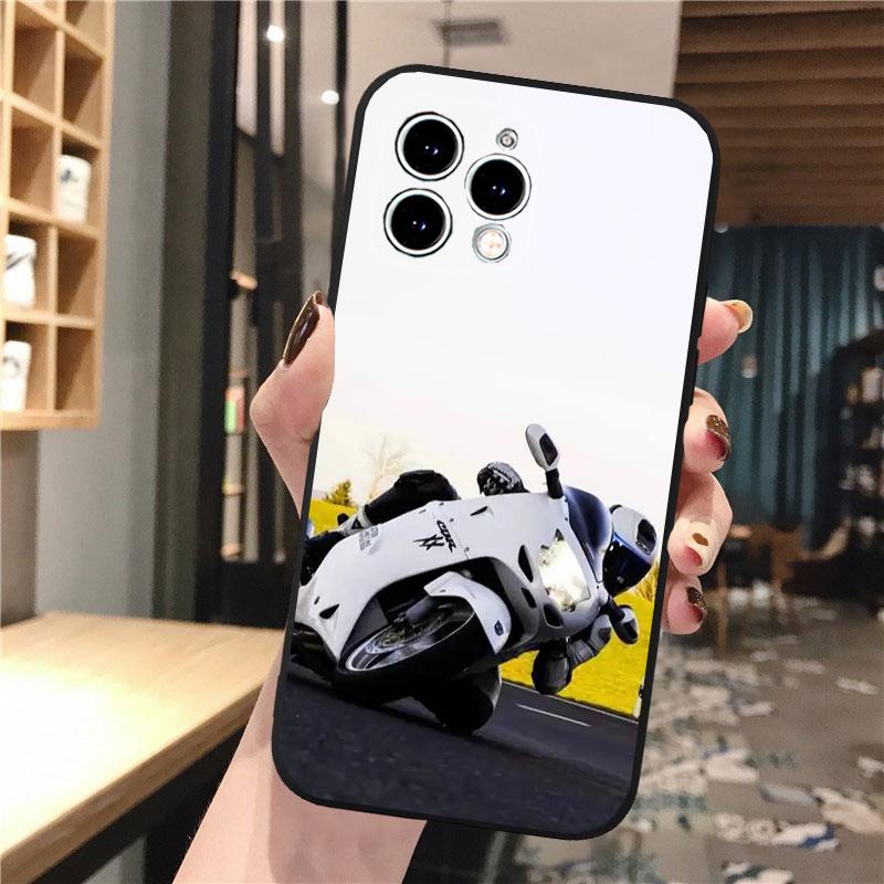 Motorcycle Phone Case For iphone 17 Pro Max Air 16 15 14 13 Pro Max 15 16 Pro 15Plus
