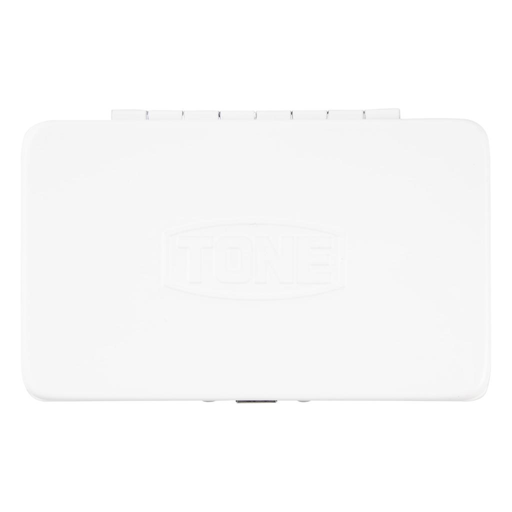 Tone Bit Ratchet Set Bit Insert 22 Pieces BRS20MW, & 6.35mm (1/4"), White,