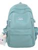 Girl College Backpack Nylon Large Capacity With Multicompartment For School Use