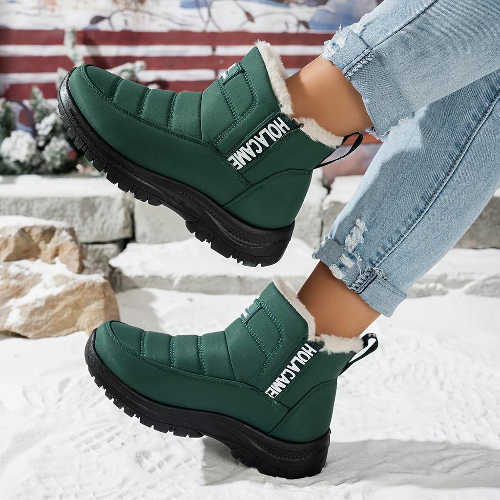 Women'S Heavy-Duty Winter Boots Cold Weather Hiking Boots with Non-Slip Rubber Sole,Tactical Boots for Outdoor, Winter Boots