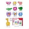 10 Acrylic Building Blocks – Construction Toy for Preschool, Kindergarten, Parent-Child Play,