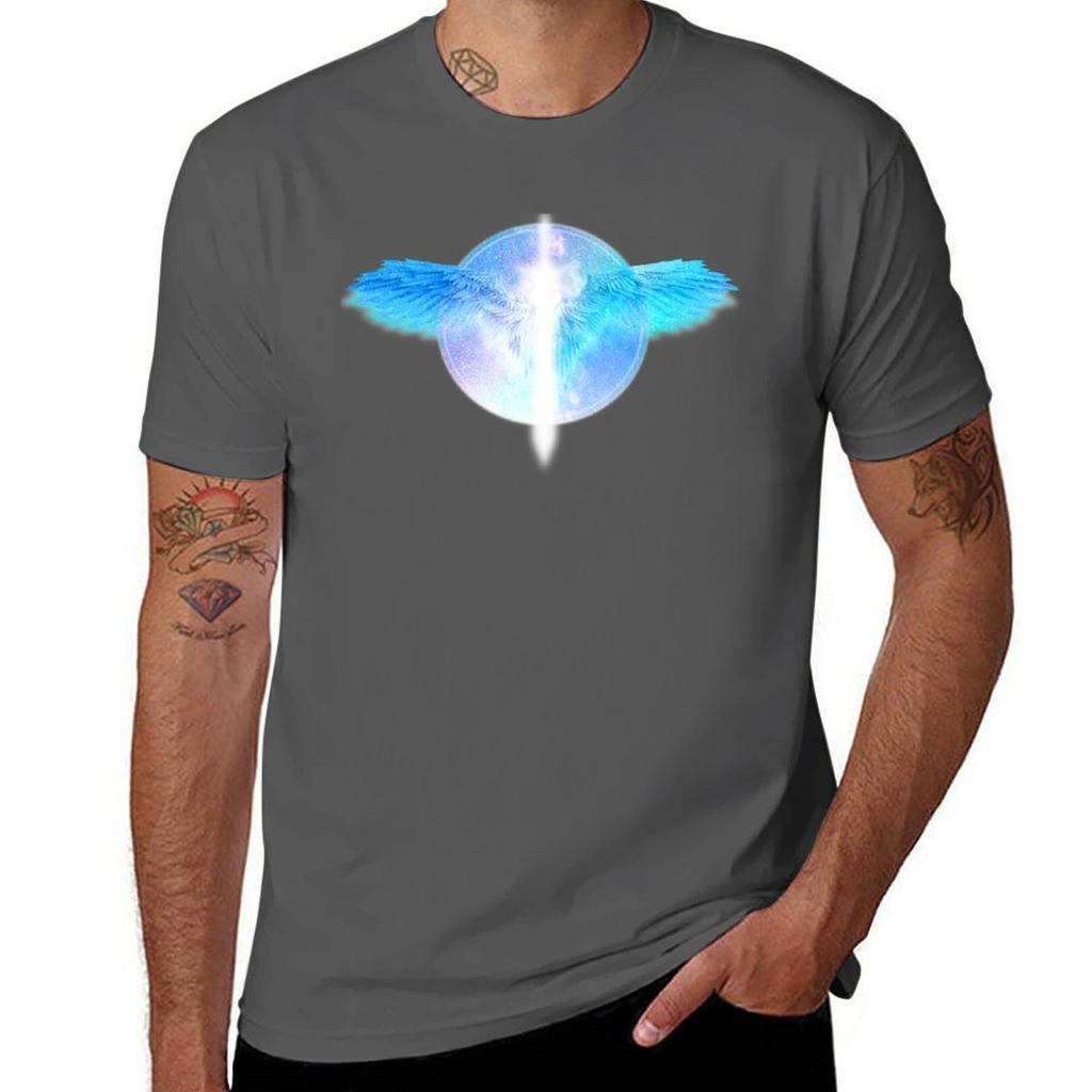 Archangel Michael The Protector TShirt Summer Fashion Casual Tee Shirt