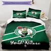 3-teiliges personalisiertes Boston Celtics Bettwäsche-Set mit individuellem Namen. Verschluss der Bettdecke. Enthält 1 Bettbezug & 2 Kissenbezüge. Weich und bequem für alle Jahreszeiten.
