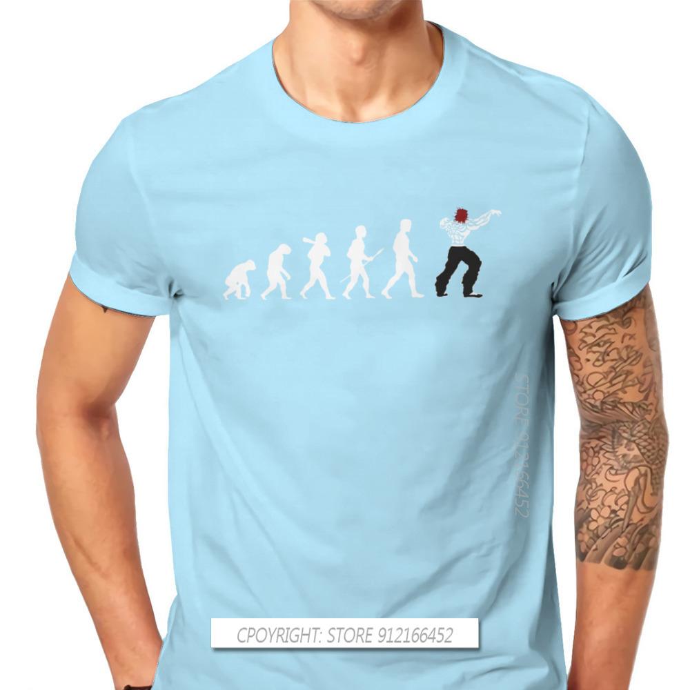 Grappler Baki Hanma Yujiro Dou Manga Tričko Pro Muže Evoluce Ogre Humor Trička Tričko Designér Trendy Volné