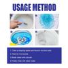 12pcs Toilet Foam Cleaner Tablets Deep Cleaning for Yellow Dirt Removal Odor Elimination in Bathrooms