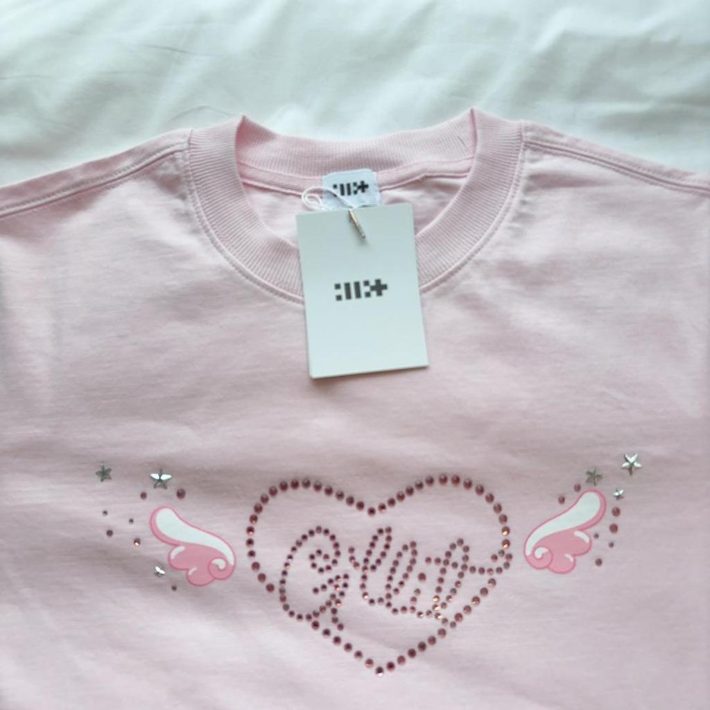[USED] ILLIT Seoul Concert T-shirt Pink L size Fan meeting goods No trading card