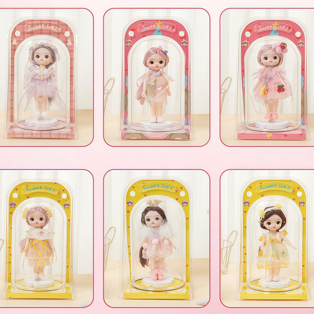 Подарочный набор для переодевания кук-принцесс для девочек