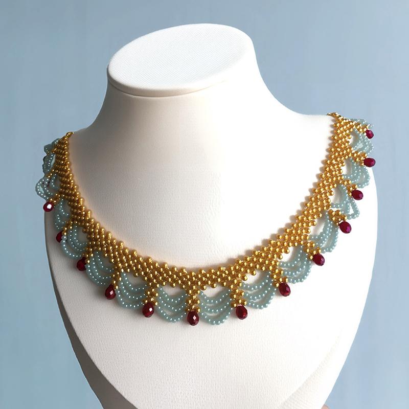 New Multi-layer Lace Tassel Necklace For Women 2025 New Unique Design Collarbone Chain Gift