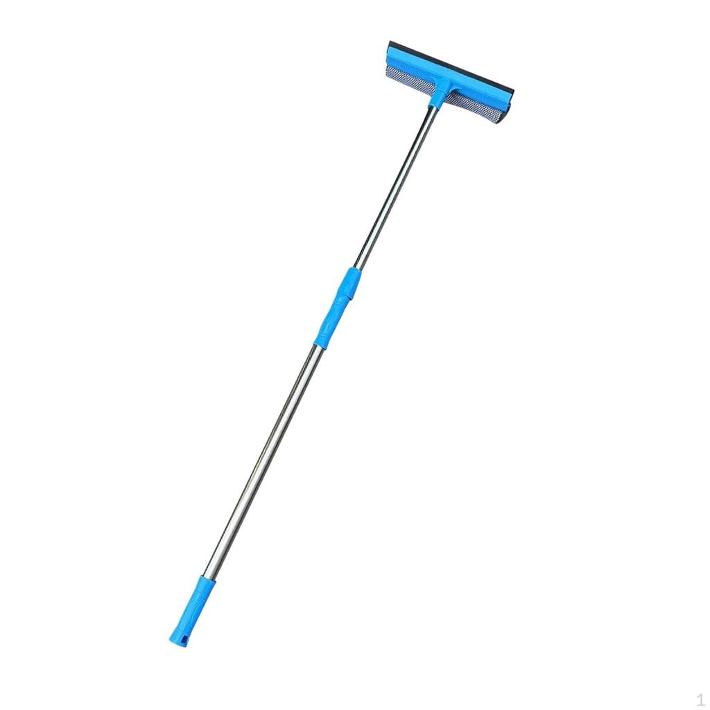 Function Window Cleaner with Squeegee And Brush for Glass Tiles