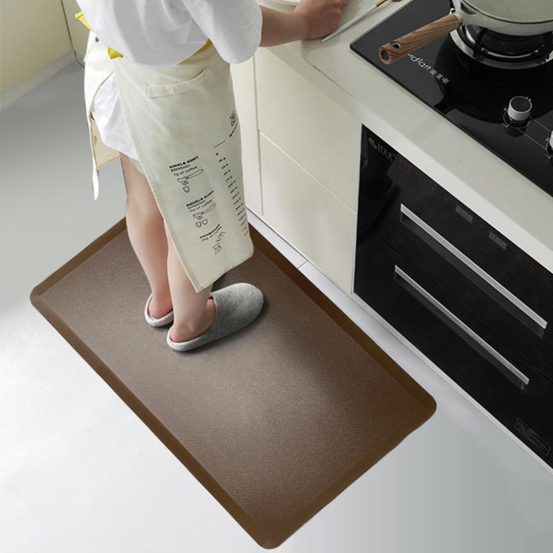 2025 Anti-Fatigue Thickened Kitchen Mat PVC Entryway Carpet Mat