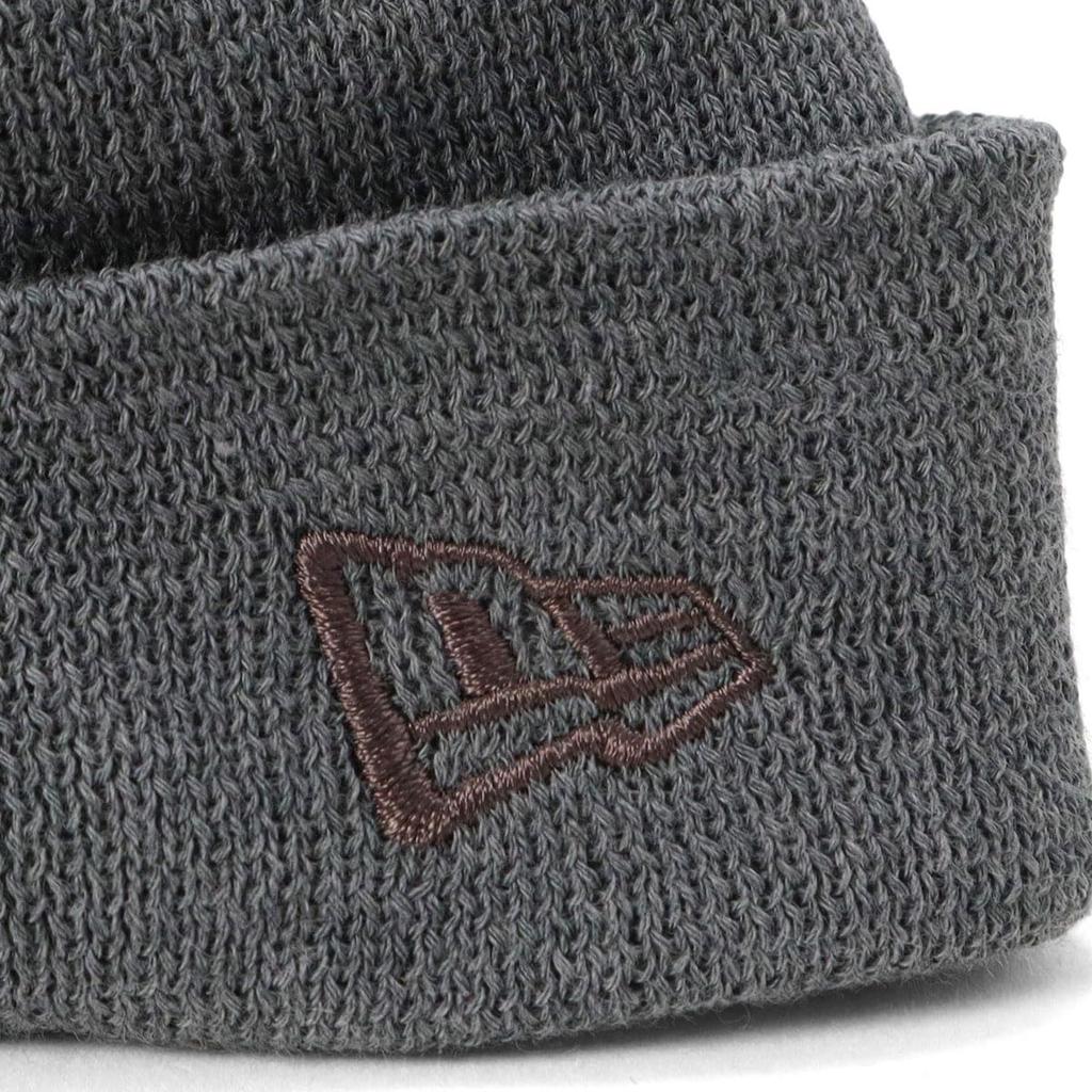New Era Short Cuff Knit Beanie Coolmax Plain Dark Graphite ONSPOTZ Exclusive Free Size Men Women