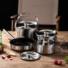 OEING Outdoor Stainless Steel Cookware Set