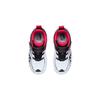 Li Ning Velcro Soft Comfortable Non-Slip Wear-Resistant Low-Top Kids Skate Shoes Kids skate shoes Black Red YKNR112-5