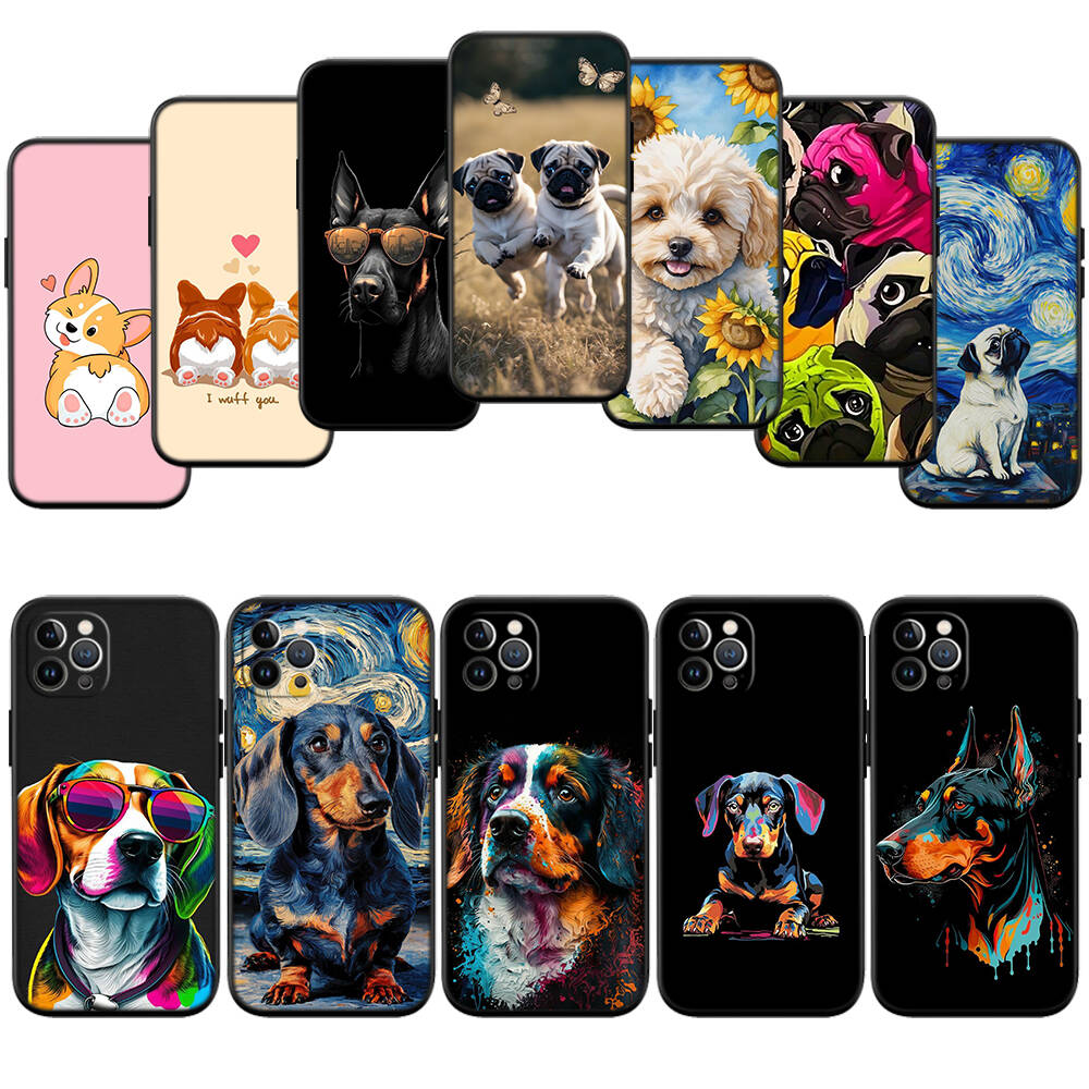 Pet Dog Pug New Phone Case for Samsung S20 S21 S22 S23 S24 FE Ultra Plus Lite S21S A07 A17 A36 A37 A55 A57 F06 F16 M06 M16 M56
