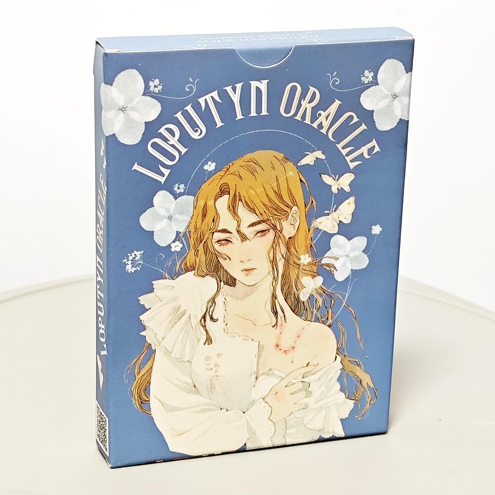 

8,8*12,6 см Loputyn Oracle 36 шт. Карты с двусторонним тиснением, вызывающие воспоминания, чувственные и творческие рисунки