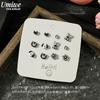 Umiwe earrings set surgical stainless steel ladies Popularity Compatible with metal allergies Fashionable cute small South Korea woman accessories