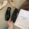 Slippers Women's Outer Wear Bag Head New Summer Half Drag Women's Shoes Fashion Shoes Cool Slippers, Trendy