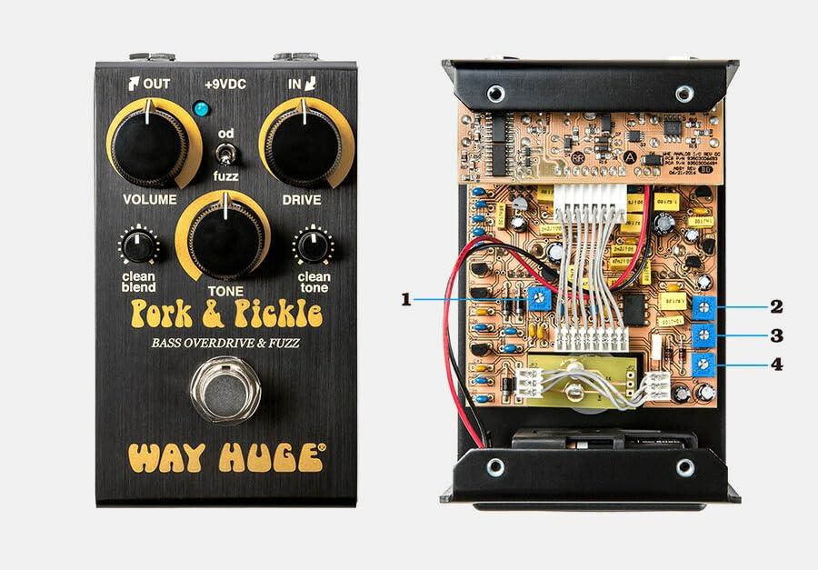 Way Huge Pork & Pickle Bass Overdrive Fuzz