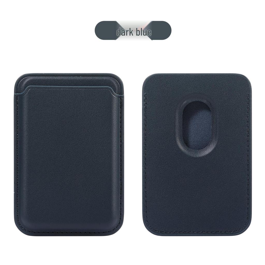 MagSafe Compatible Magnetic Leather Card Holder for iPhone 17/17 Pro
