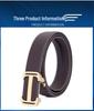 Men's Automatic Buckle Stainless Steel Belt, Genuine Leather Cowhide, Youth Versatile Casual Design