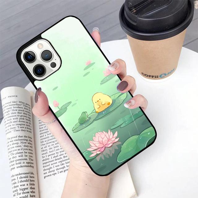 Süße Cartoon-Frosch-Handyhülle Für Apple iPhone 17 Air Pro Max Plus Hülle Für iPhone 17 Air 14 15 16 13 12 Max Abdeckung