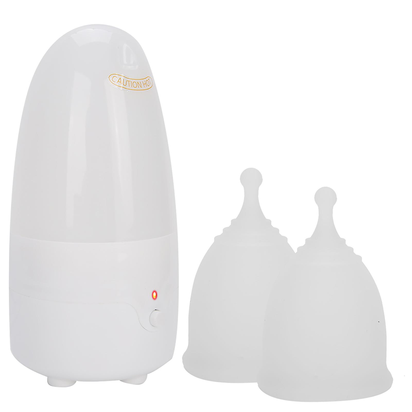 

Многоразовый силиконовый женский менструальный набор для стерилизации паром Menstrual Health Care#3 EU Plug